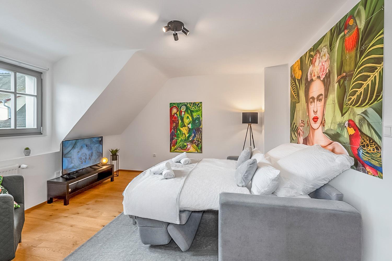 Namaste Homes - Ferienwohnung Mit Dachterrasse Bad Windsheim Buitenkant foto