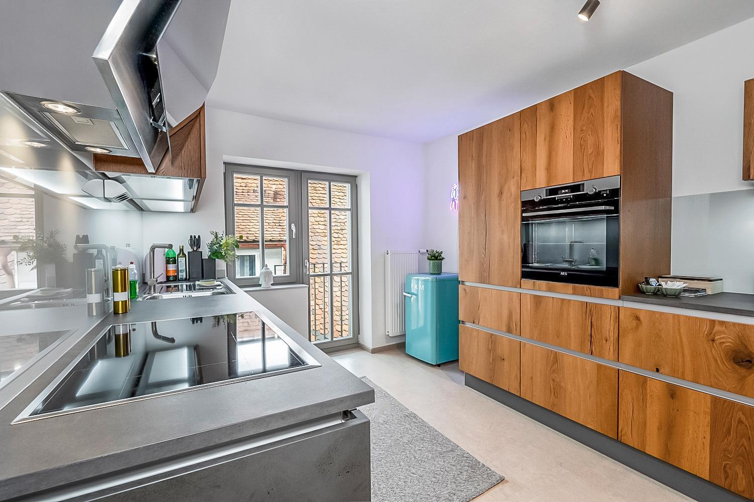 Namaste Homes - Ferienwohnung Mit Dachterrasse Bad Windsheim Buitenkant foto