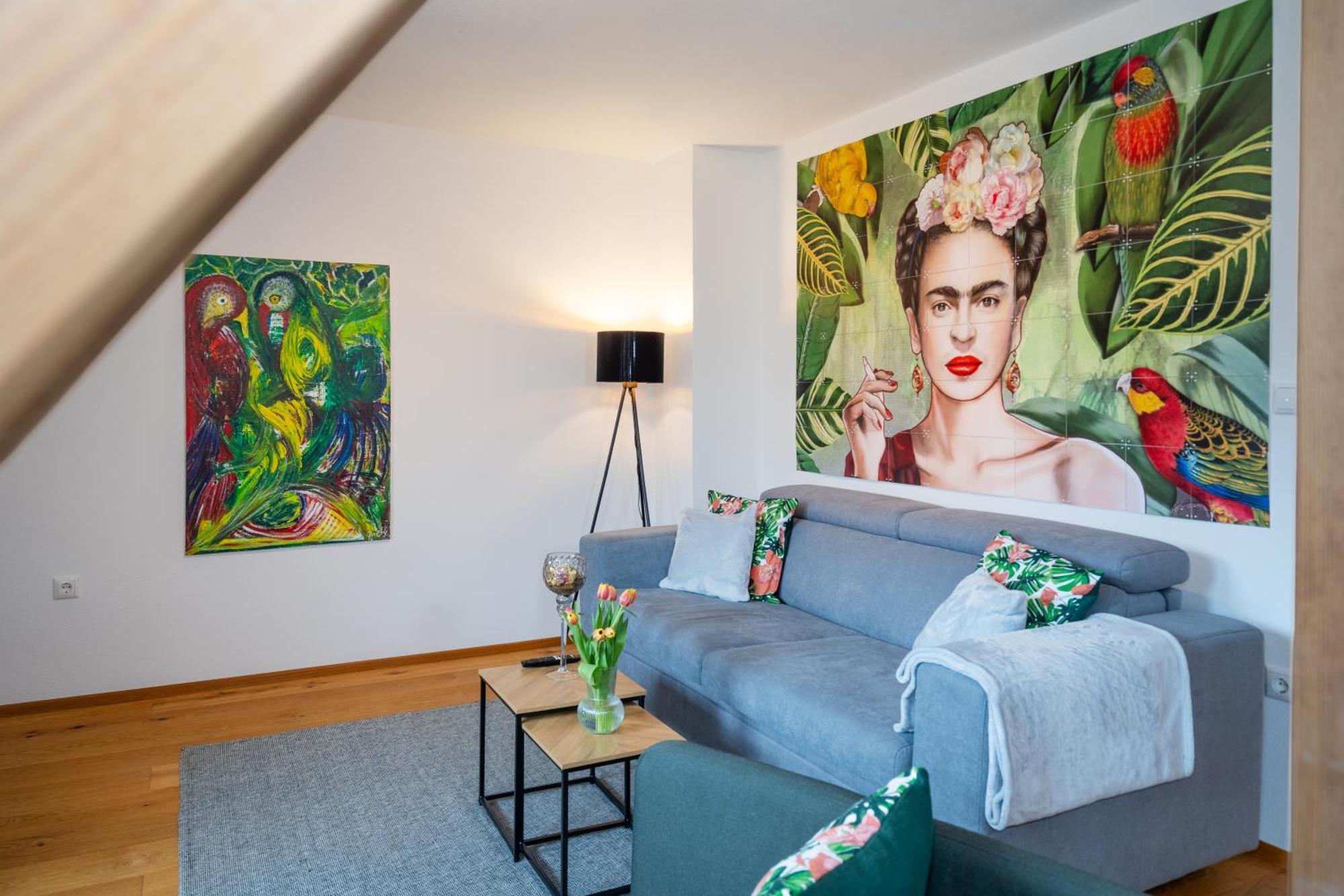 Namaste Homes - Ferienwohnung Mit Dachterrasse Bad Windsheim Buitenkant foto
